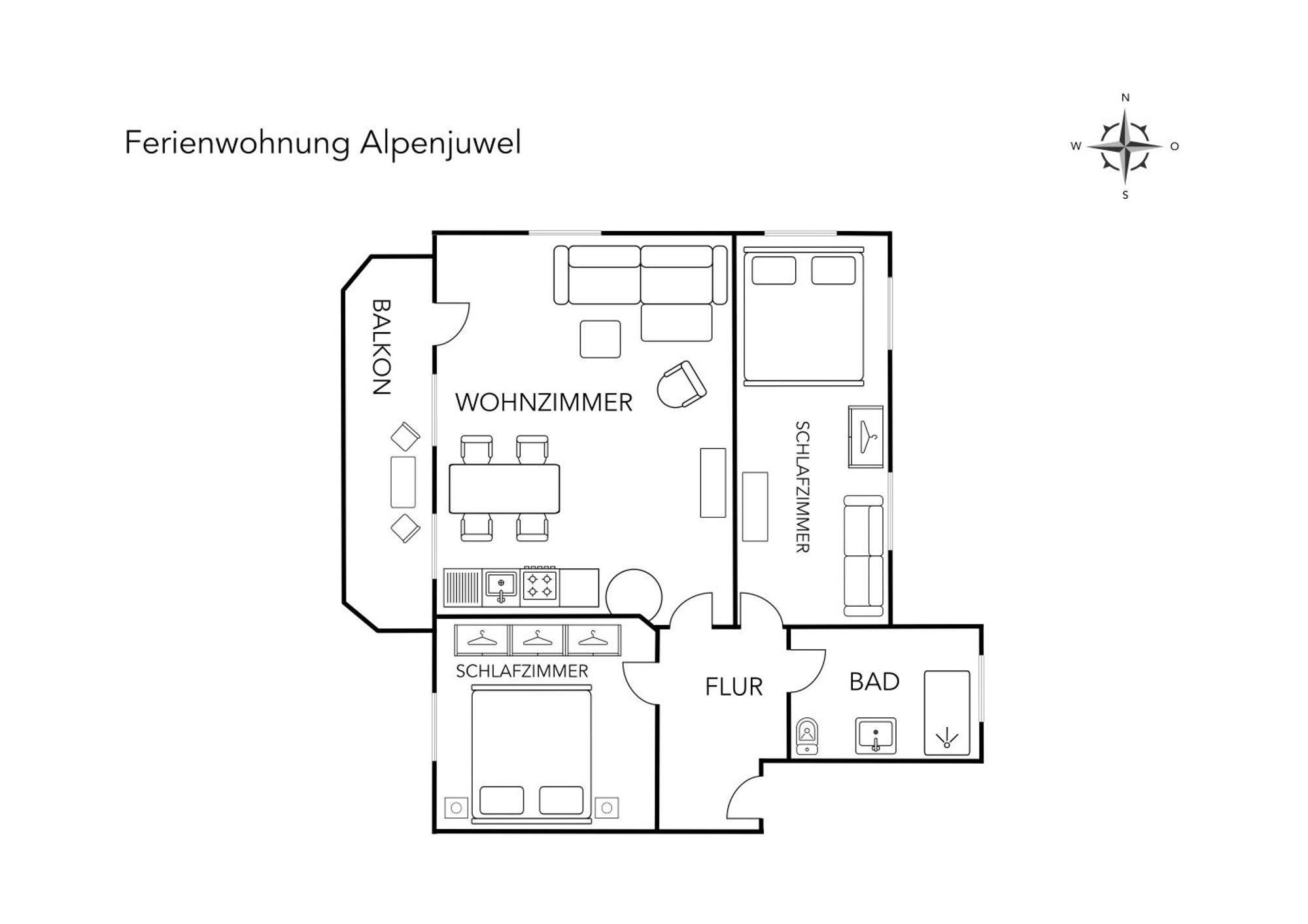 Ferienwohnungen Alpentraum - Alpenjuwel اوبرستدورف المظهر الخارجي الصورة